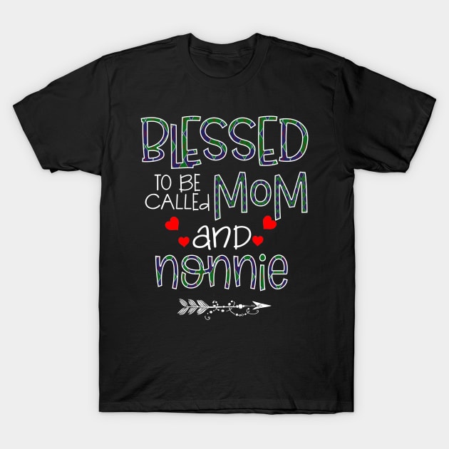 Blessed To be called Mom and nonnie T-Shirt by Barnard